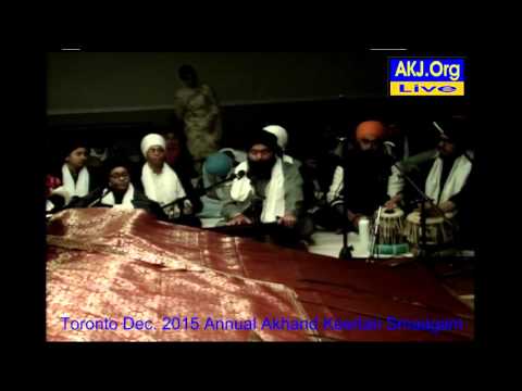 015 Toronto Dec. 2015 Friday Morning - Bh. Avtaar Singh Jee Toronto