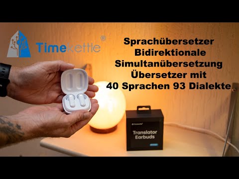 Timekettle WT2 Edge/W3: Der Ultimative Sprachübersetzer für Reisen & Business!