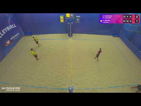 12:50 A.Stebletskyi / O.Lukianets - A.Zabuha / I.Ivanov | Winners Beach Volleyball