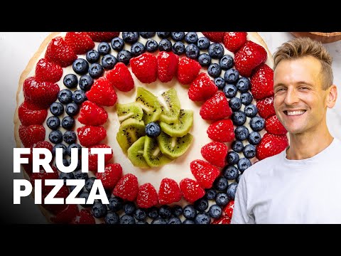 Fruit Pizza | Everyone's FAVORITE customizable dessert!