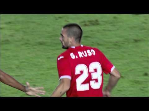 Gol de García (1-2) en el Real Murcia - Deportivo Mirandés Jornada 5