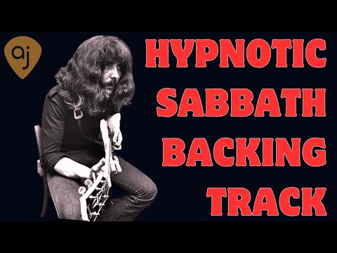 🎸 Hypnotic Black Sabbath Style Guitar Backing Track | 4 MINUTE BUILD (E Minor)