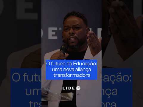 O futuro da educação: uma nova aliança transformadora #lide #unicef