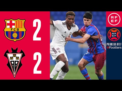 RESUMEN | FC Barcelona B 2-2 Albacete Balompié | PrimeraRFEF | Jornada 24 | Grupo 2