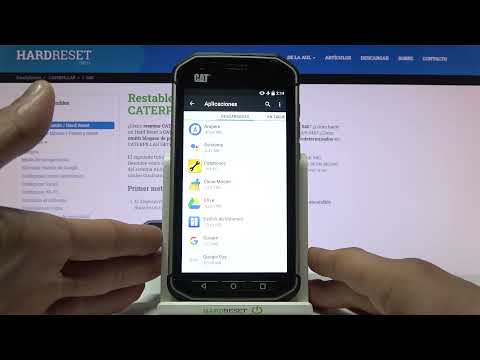 Restaurar preferencias de aplicaciones en CATERPILLAR S40 - restablecer apps