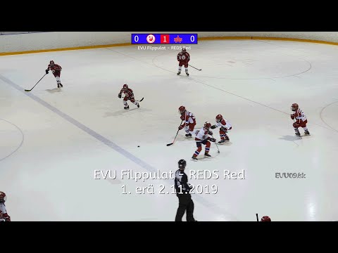 EVU Filppulat -  Reds Red 1.erä 2.11.2019