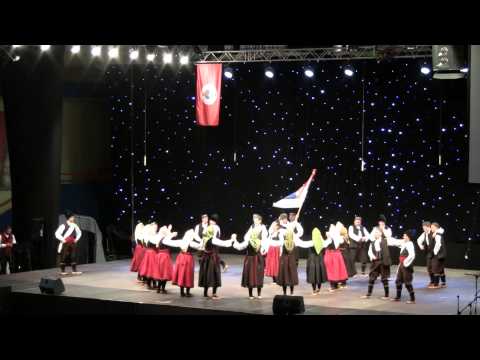 KUD Jugos München - Deo svadbenog običaja Vranjskog polja - 19. ESSFDSR Banja Luka - 12.10.2014
