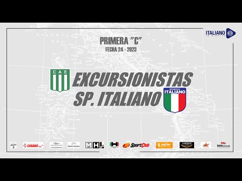 Excursionistas vs Sp. Italiano en VIVO - Fecha 24 - Torneo Primera C - 2023