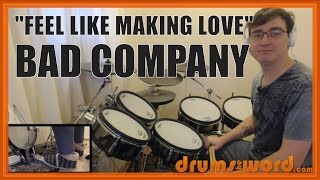★ Feel Like Making Love (Bad Company) ★ Drum Lesson PREVIEW | How To Play Song (Simon Kirke)