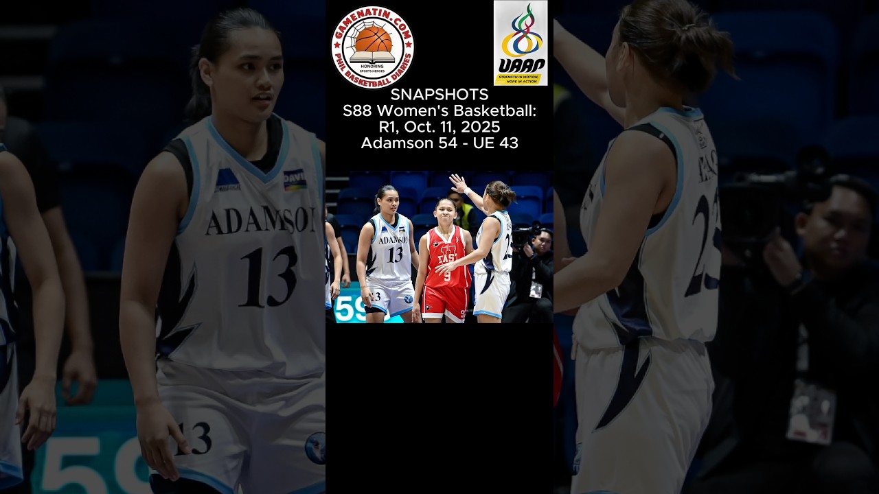 Snapshots: Women's Basketball - Adamson 54 - UE 43