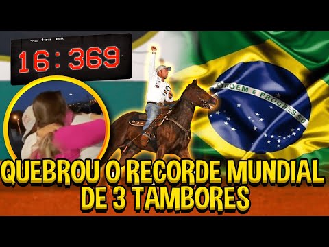 O RECORDE MUNDIAL É BRASILEIRO DE NOVO!