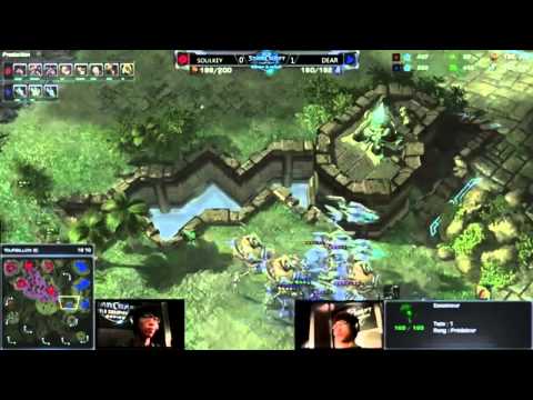 (HD831) Dear vs Soulkey - PvZ G2 - WCS Finals- Heart of the Swarm [FR]