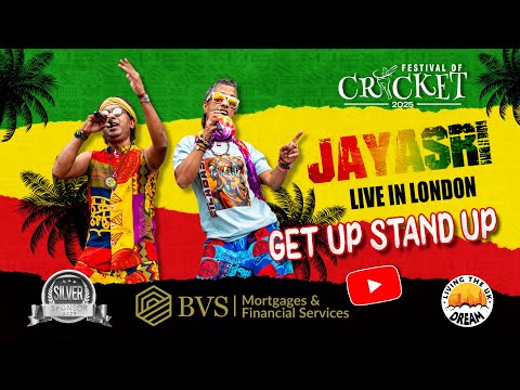 Get Up Stand Up  Cover By Jaya Sri in London   Festival of Cricket