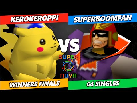 Supernova 2024 WINNERS FINALS - KeroKeroppi (Pikachu) Vs. SuPeRbOoMfAn (Falcon) Smash 64 - SSB64