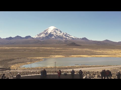 Sajama National Park with the highest mountain in Bolivia