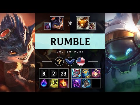 Rumble Support vs Bard - NA Diamond Patch 25.16