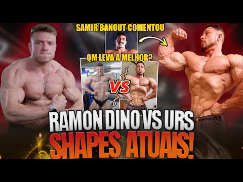 RAMON DINO E URS MOSTRAM SHAPES ATUAIS! QM LEVA ? SAMIR BANNOUT COMENTOU! PUBLICO PEDE ELE  P/ POSES
