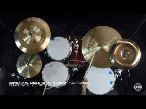 Impression, Mixed 18” Thin Crash 1,338 grams