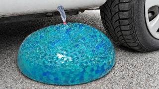 ORBEEZ COCA COLA BALLOON VS CAR, Coca Cola Zero, PowerAde, Fanta, Sprite, Fruko and Mentos Diff Unde