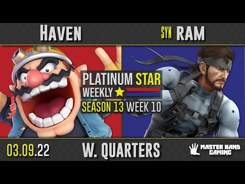 PSW S13:W10 - Haven (Wario) vs SYN | ram (Snake) - W Quarterfinals