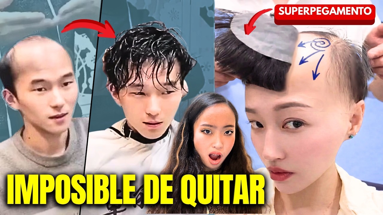 ¡Se PEGAN PELO a la cabeza con SUPERPEGAMENTO! | El truco viral en China