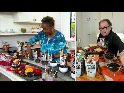 72 Chocolate (6) 3.2 oz. Bags of Dark Chocolate Assortment on QVC
