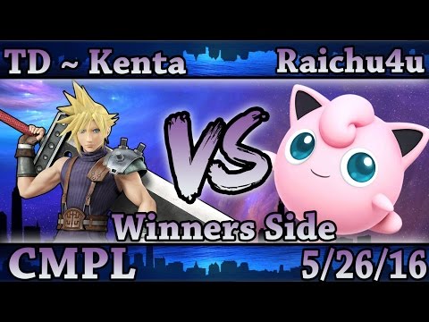 CMPL 3 - TD ~ Kenta (Cloud) Vs Raichu4u (Jigglypuff) Smash Wii U Winners Side - Smash 4