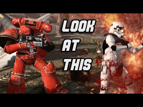 Space Marines vs Galactic Empire - Warhammer 40k vs Star Wars | Cinematic Battle