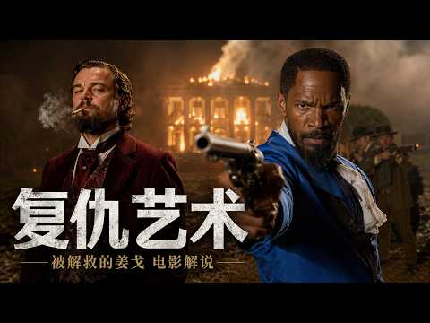 鬼才导演痞子昆汀三年磨一剑，暴力美学视觉盛宴，一言不合就爆头，66万人打出8.8高分，20分钟看完2012年西部冒险电影《被解救的姜戈》