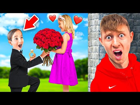 KLEINER JUNGE will seine FREUNDIN HEIRATEN!😱(eskaliert)