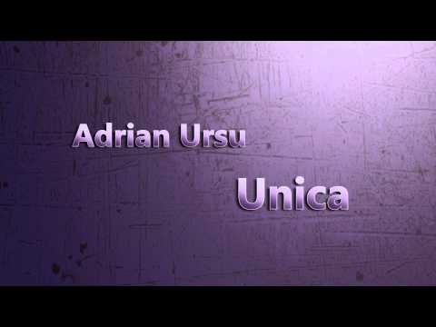 Adrian Ursu - Unica (New single 2014)