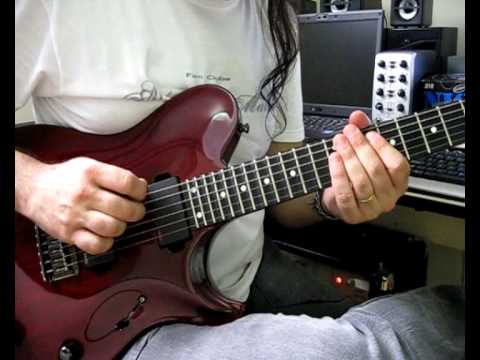 André Zaza Hernandes - Cover Guitarra - Palhetada Híbrida - parte 3