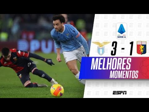 SHOW DE FELIPE ANDERSON E DOIS GOLAÇOS! Melhores momentos de Lazio 3 x 1 Genoa no Italiano