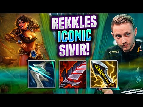 REKKLES IS A GOD WITH HIS ICONIC SIVIR! - KC Rekkles Plays Sivir ADC vs Kai'sa! | Preseason 2022