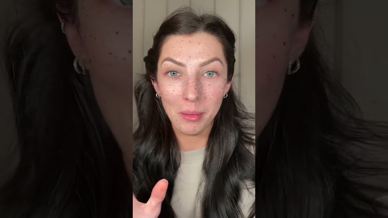 Henna freckles!!? This brand is black and muslim owned small buisness 🩵 If interested in buying use