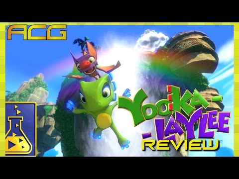 Yooka-Laylee review "Buy, Wait for Sale, Rent, Never Touch?" - YouTube video thumbnail