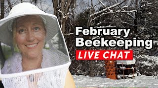February Beekeeping LIVE CHAT with Special Guest Cliff from Bee Smart