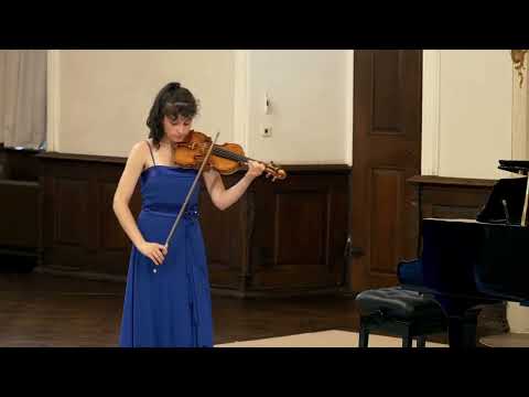 2022 Highlights #21 - Sara Ispas wins 2nd prize at the Kloster-Schöntal Violin Competition