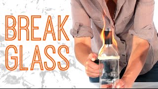 4 Badass Tricks To Break Glass