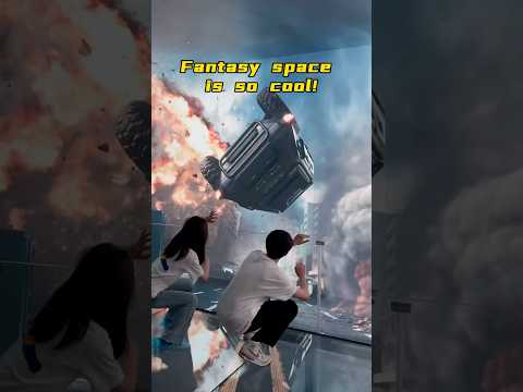 Oh! It's so shocking! Fantasy space is so cool! #travel #play #funny #viral #artist #ai