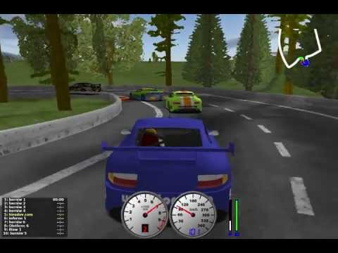 TORCS gameplay car2-trb1 versus all on Road Tracks - Aalborg