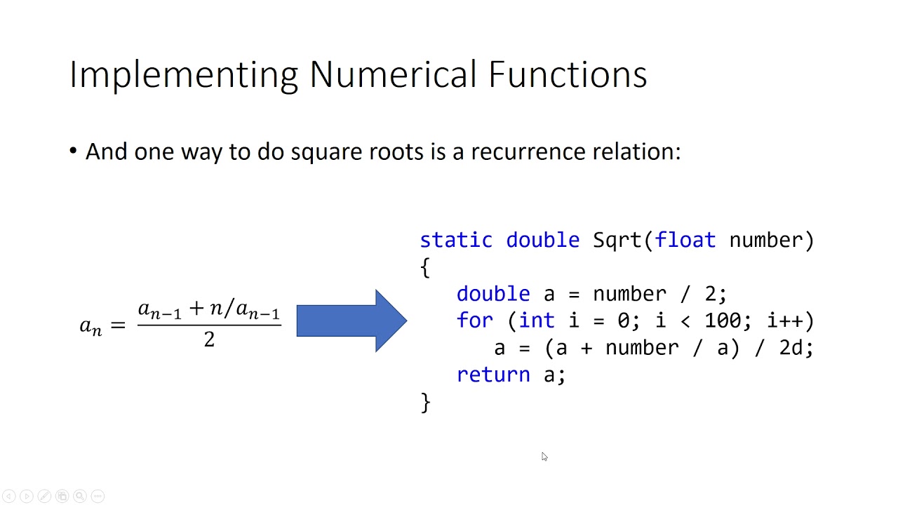 Applied Maths 4 - Coding maths