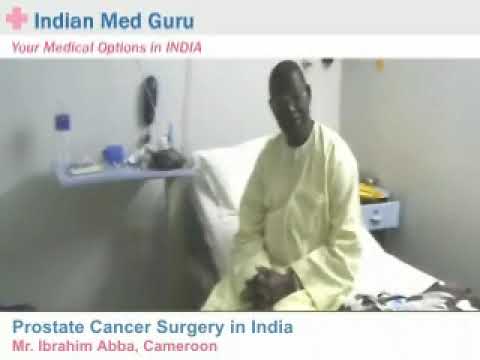 Prostate cancer surgery at Chennai in India-Mr Ibrahim's opinion.