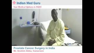 Mr. Ibrahim Abba, Cameroon patient video testimonial India