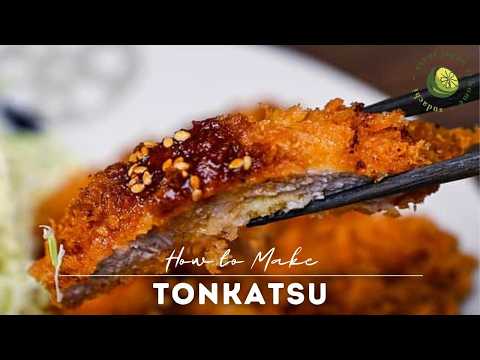 Authentic Tonkatsu Recipe (Crispy & Juicy)