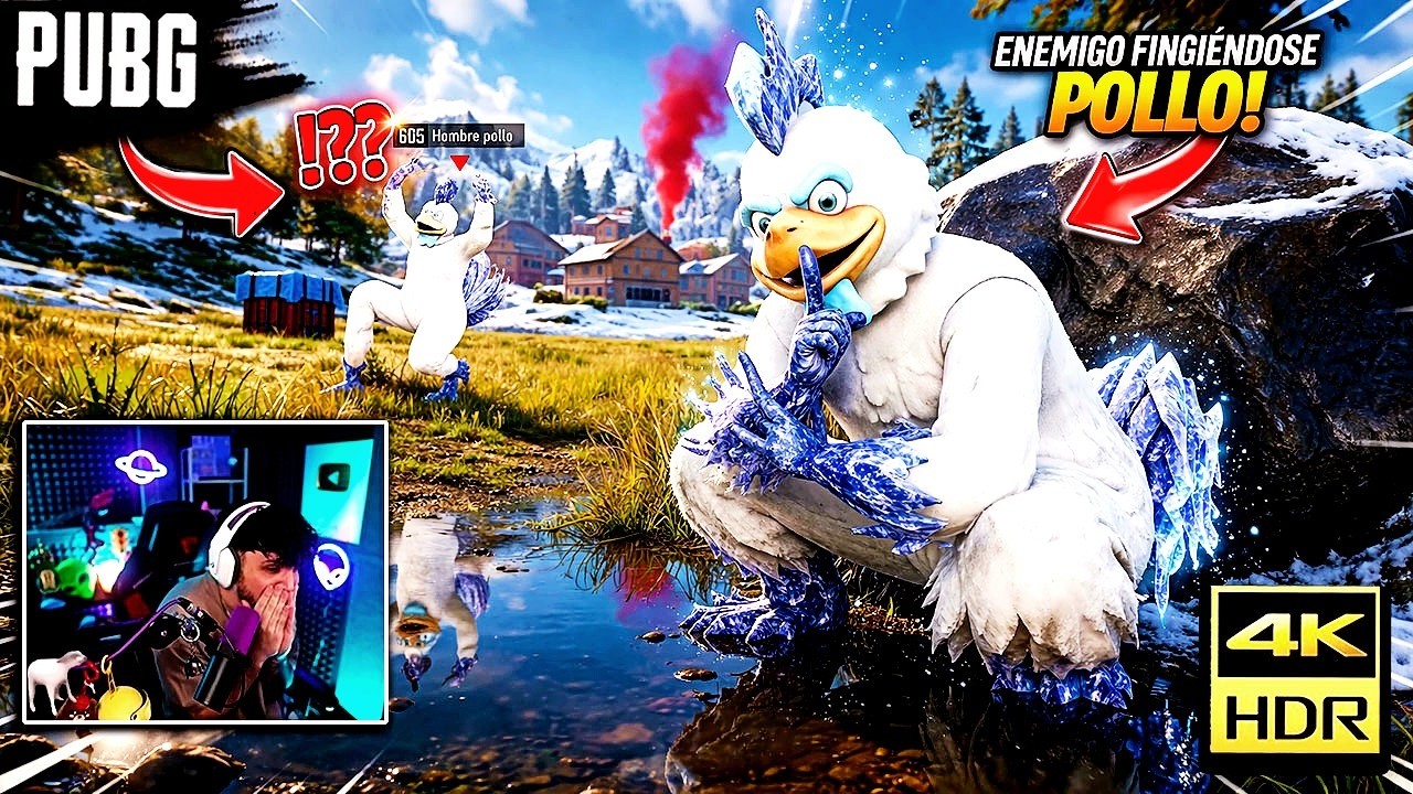 El engaño MÁS RIDÍCULO en PUBG… era un POLLO 😳