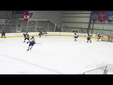 EHLP Worcester Railers JHC - Zach Stimeling goal against the Valley Jr Warriors 2/6/21