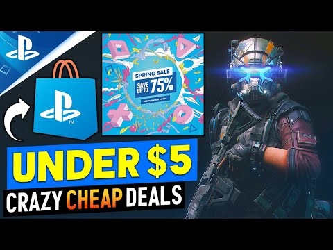 10 AMAZING PSN Game Deals UNDER $5 NOW! SUPER CHEAP PS4/PS5 Games! PSN Spring Sale 2023 FINAL DEALS