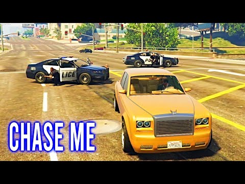 GTA 5 Police Chase Me! Episode 3: Mister, I Need a New Plan! GTA 5 Funny Moments Mods Cheats Evade