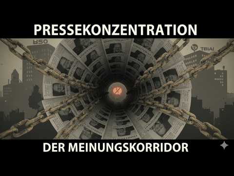 📰 PRESSEKONZENTRATION: Der Meinungskorridor – Wie Medien-Vielfalt in Deutschland stirbt (Analyse) 🚨